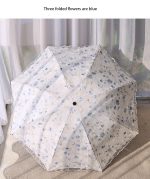 Double-Layer Lace Folding Umbrella for Women – UV Protection Sun and Rain Umbrella - Image 12