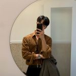 Men’s Corduroy Long Sleeve Oversized Casual Shirt Jacket - Image 15