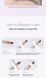 Waterproof Hard Tip Eyebrow Pencil for Natural Hair-Like Brows - Image 10
