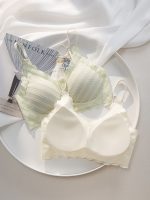 Backless Lace Push-Up Wireless Bra for Small Bust - Image 7