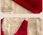 Red Seamless Push-Up Bridal Camisole Bra Set - Image 5