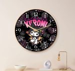 Sanrio Kuromi Cute Cool Silent Quartz Wall Clock - Image 4
