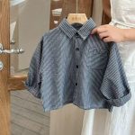 Autumn Casual Cotton Kids Top - Image 5