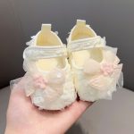 Breathable Cotton Toddler Shoes with Non-Slip Sole - Image 4
