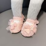Breathable Cotton Toddler Shoes with Non-Slip Sole - Image 5