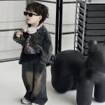 Spring Autumn Boys & Girls Loose Jacket Outfit