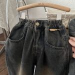 Spring Autumn Boys & Girls Loose Jacket Outfit - Image 9