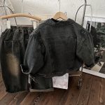 Spring Autumn Boys & Girls Loose Jacket Outfit - Image 7