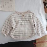 Kids Distressed Cotton Long Sleeve T-Shirt
