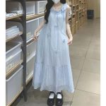 Ribbon Sleeveless Maxi Dress - Image 6