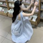 Ribbon Sleeveless Maxi Dress - Image 4