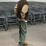 Vintage Washed Straight Leg Cargo Denim Jeans - Image 9