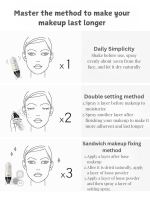 NOVO Setting Spray and Loose Powder Oil Control, Long-lasting, Smudge-proof, Waterproof, Hydrating - Image 5