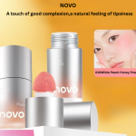 NOVO Liquid Blush Stick – Dewy Matte Radiance Glow - Image 8