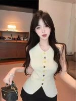 Women's Knitted Summer Vest – Unique Sleeveless Lightweight Trendy Top - Image 18