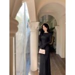 Elegant Lace Midi Dress women - Image 6
