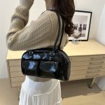 Retro niche underarm tote bag – large capacity shoulder purse - Image 5