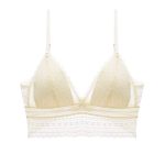 Wireless Lace Triangle Cup Minimizing Bra - Image 10