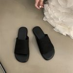 French Casual Open Toe Flat Non-Slip Beach Sandals - Flip-Flops for Women - Image 5