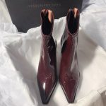 Women's French Pointed Toe Elastic Ankle Boots - Image 6