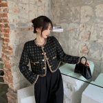 Retro small fragrant new design niche versatile long-sleeved elegant classy jacket - Image 4