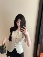 Women's Knitted Summer Vest – Unique Sleeveless Lightweight Trendy Top - Image 5