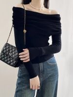 Off-Shoulder Knitted Sweater for Women | Fall New Arrival, Elegant French-Style, High-End Feel Top - Image 7