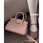 Luxury Crocodile Embossed Kelly Handbag - Image 6