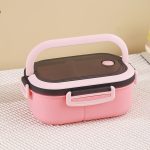 Double-Layer Bento Lunch Box – Microwaveable with Compartments | Office & Meal Prep Friendly - Image 4
