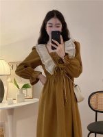New French Dress Women's Niche Waist Slimming Tea Dress - Image 4