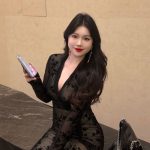 Floral V-Neck Bodycon Long Sleeve Dress for Women – Tie Waist Slim Fit - Image 2