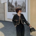 Retro small fragrant new design niche versatile long-sleeved elegant classy jacket - Image 5