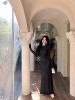 Elegant Lace Midi Dress women - Image 3
