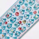 Cute 3D Cartoon Embossed Hollow Stickers Set - Image 31