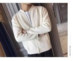 Men’s Double-Zip Solid Knit Cardigan - Image 8