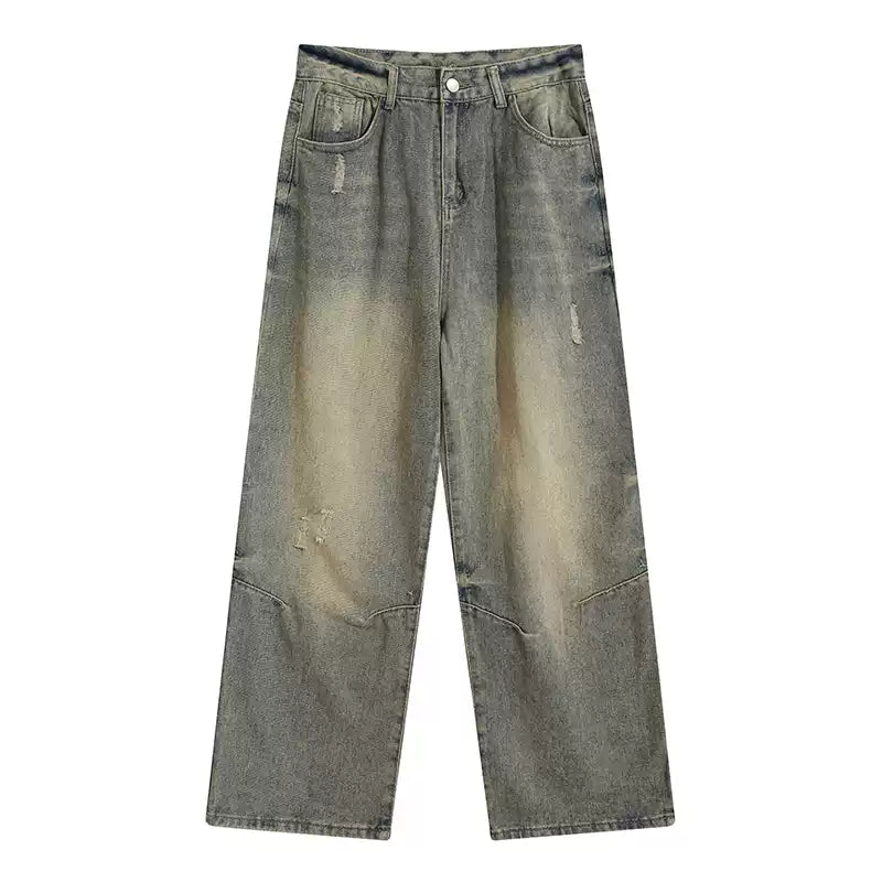 O1CN01G81rou23hUzf8V7OP__2730747287_jpg_q50_jpg Men’s Loose Fit Vintage Washed Straight-Leg Street Style Jeans - Image 1