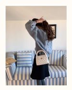 Korean Style Diamond-Pattern Chain Bag – Elegant Chanel-Inspired Shoulder Bag - Image 5