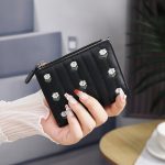 Embroidered Floral Short Wallet – Cute Fresh Small Purse for Women - Image 6