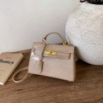 Retro Crocodile-Pattern Small Square Crossbody Bag – Women's Elegant Autumn/Winter Kelly-Style Handbag - Image 13