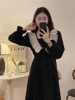 New French Dress Women's Niche Waist Slimming Tea Dress - Image 3