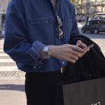 Retro Cityboy Denim Workwear Shirt