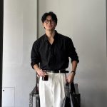 Korean Style Cotton Linen Casual Shirt - Image 2
