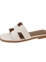 Fairy Style Flat Slide Sandals for Women Outdoor Beach Slippers - Image 5