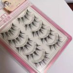 Manga Wet Look False Eyelashes – Airy One-Piece Strip Lashes, Dense & Curly - Image 3