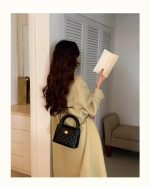 Korean Style Diamond-Pattern Chain Bag – Elegant Chanel-Inspired Shoulder Bag - Image 7