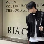 Padded Shoulder Functional Jacket for Men – Short Loose Vibe Stand Collar Street Style
