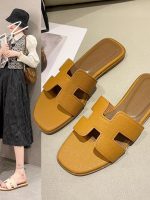 Fairy Style Flat Slide Sandals for Women Outdoor Beach Slippers - Image 6