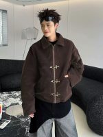 Vintage Suede Buckle Jacket - Image 4