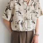 Retro Tie Dye Ice Silk Hawaiian Shirt