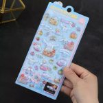 Cute 3D Cartoon Embossed Hollow Stickers Set - Image 27